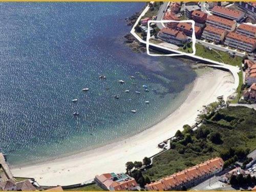 Hotel Corcubion Playa De Quenxe ภายนอก รูปภาพ